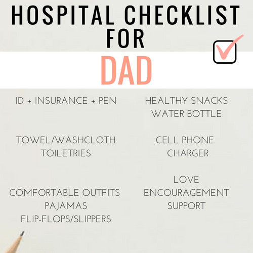 pregnancy hospital bag checklist