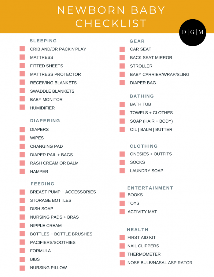 45 Items to Add to Your Baby Registry Checklist - Damn Good Mom