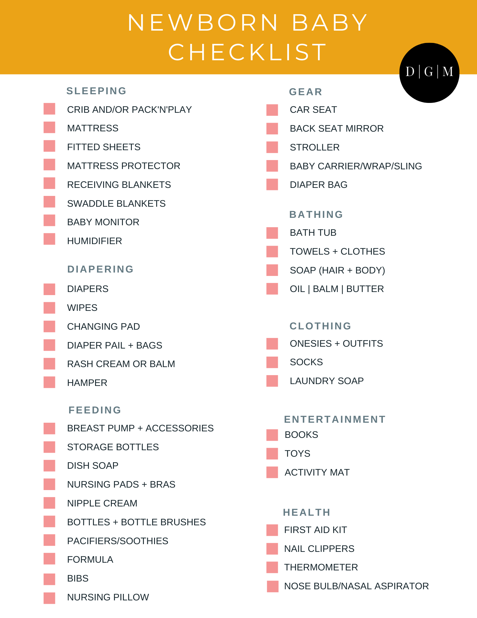 45 Items to Add to Your Baby Registry Checklist Damn Good Mom