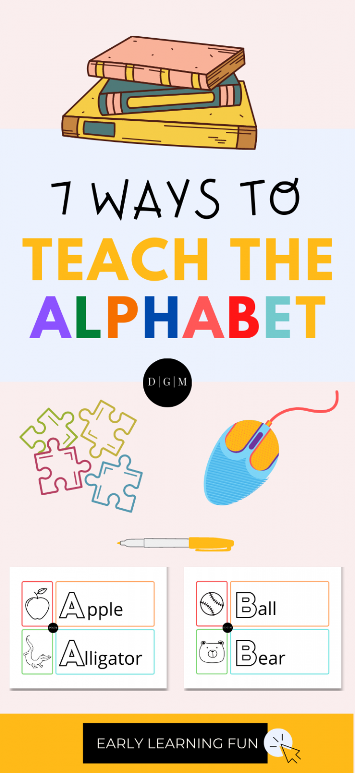 8 Ways to Teach The Alphabet to Toddlers – Damn Good Mom